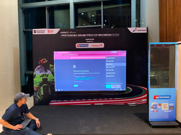 Aktivasi Booth Pertamina MotoGP Mandalika