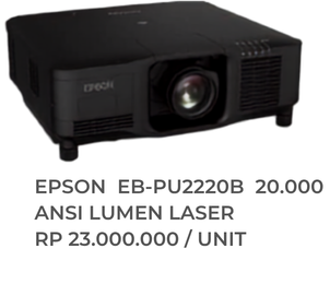 Sewa Proyektor 20000 ANSI